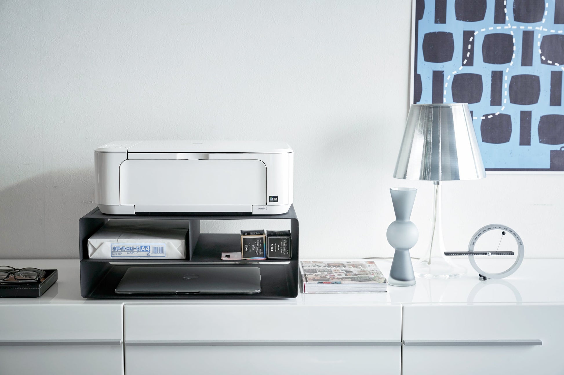 Rolling Printer & Office Supply Stand - Desk & Office