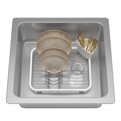 Compact Sink Dish Rack - Kitchen Calm