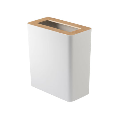 Rectangle Steel & Wood Trash Can - Neat Corners