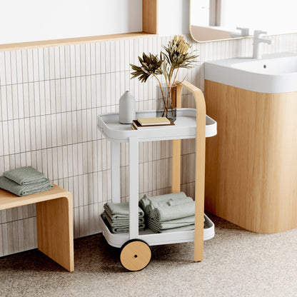 Bar & Storage Cart - Kitchen Calm