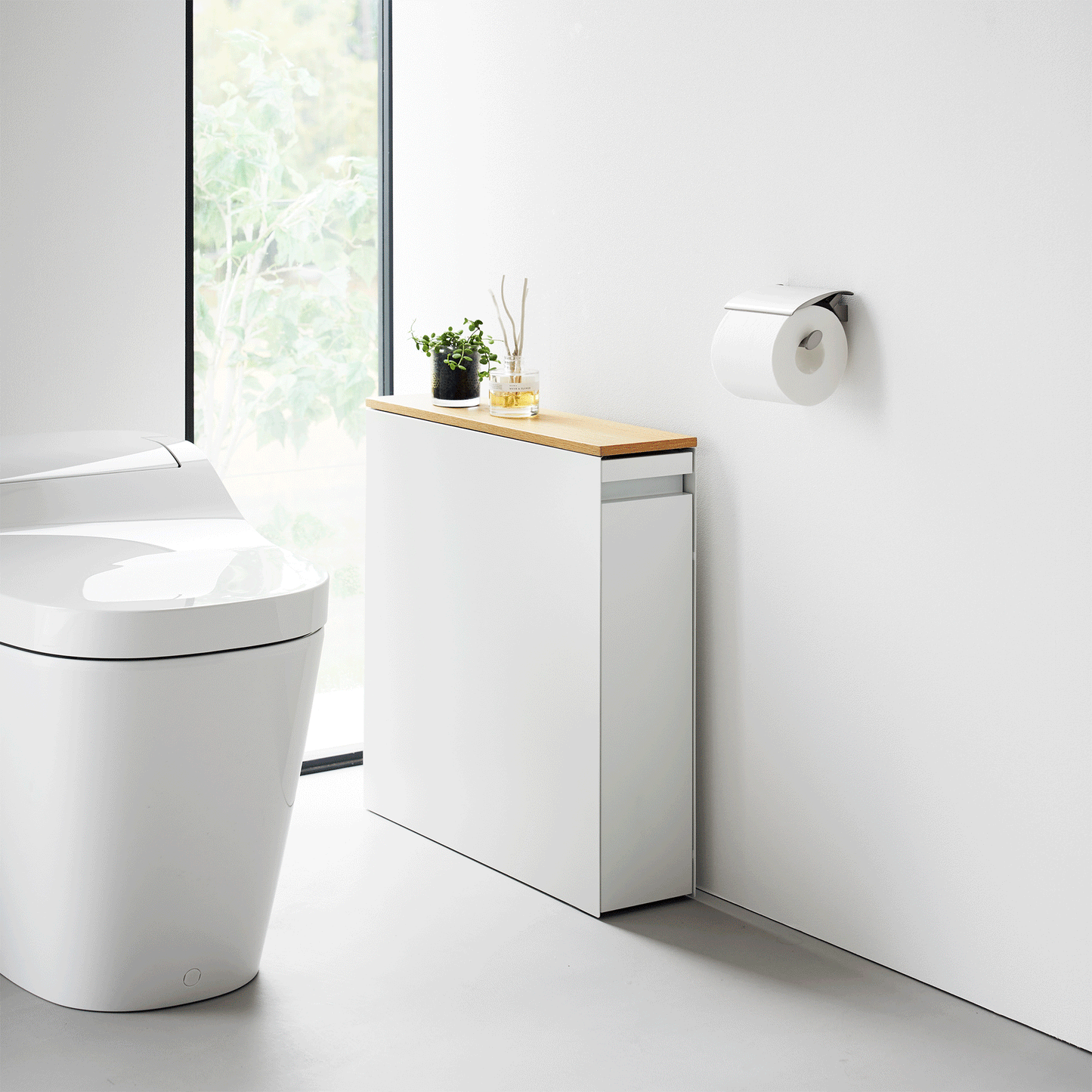 Pull-Out Bathroom Storage Cabinet - Bathroom Reset