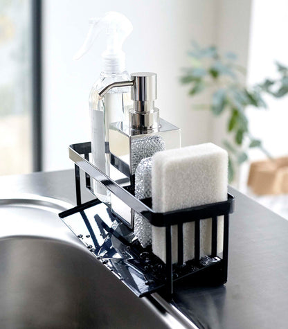 Sink Sponge & Bottle Holder - Kitchen Calm