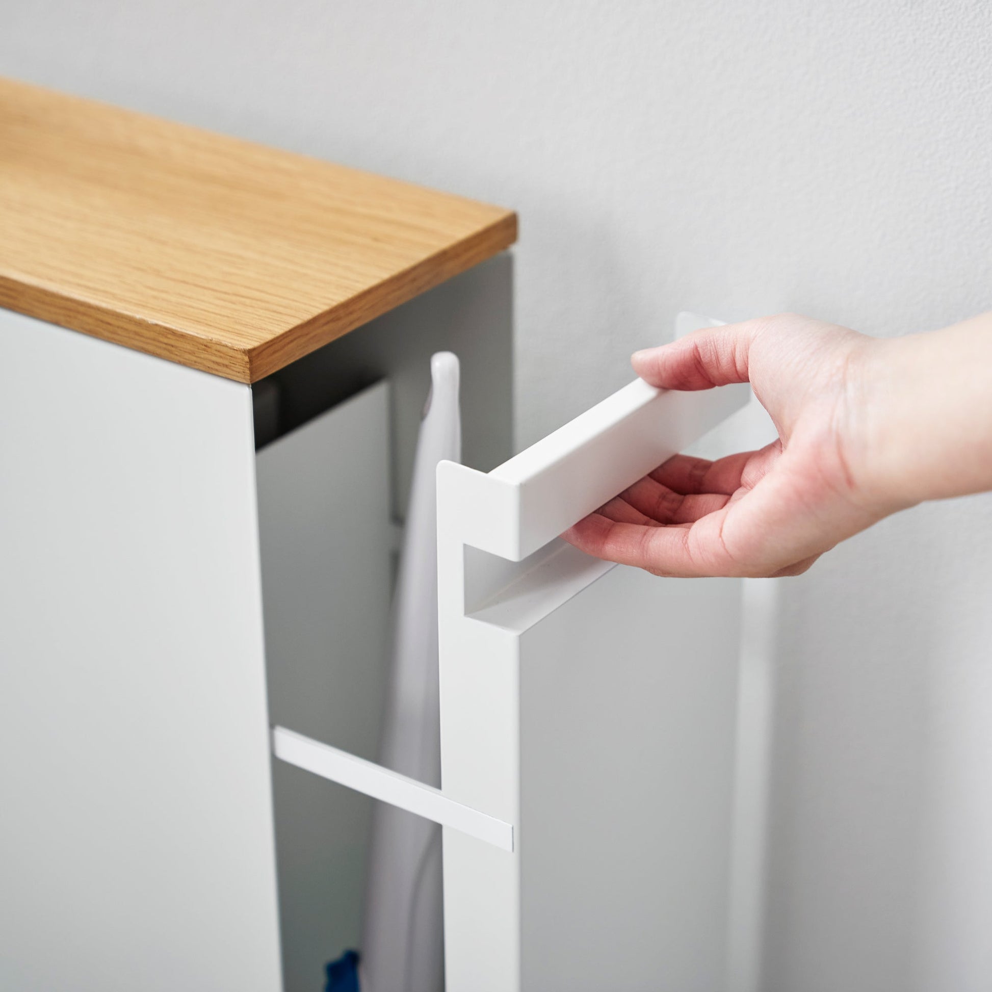 Pull-Out Bathroom Storage Cabinet - Bathroom Reset