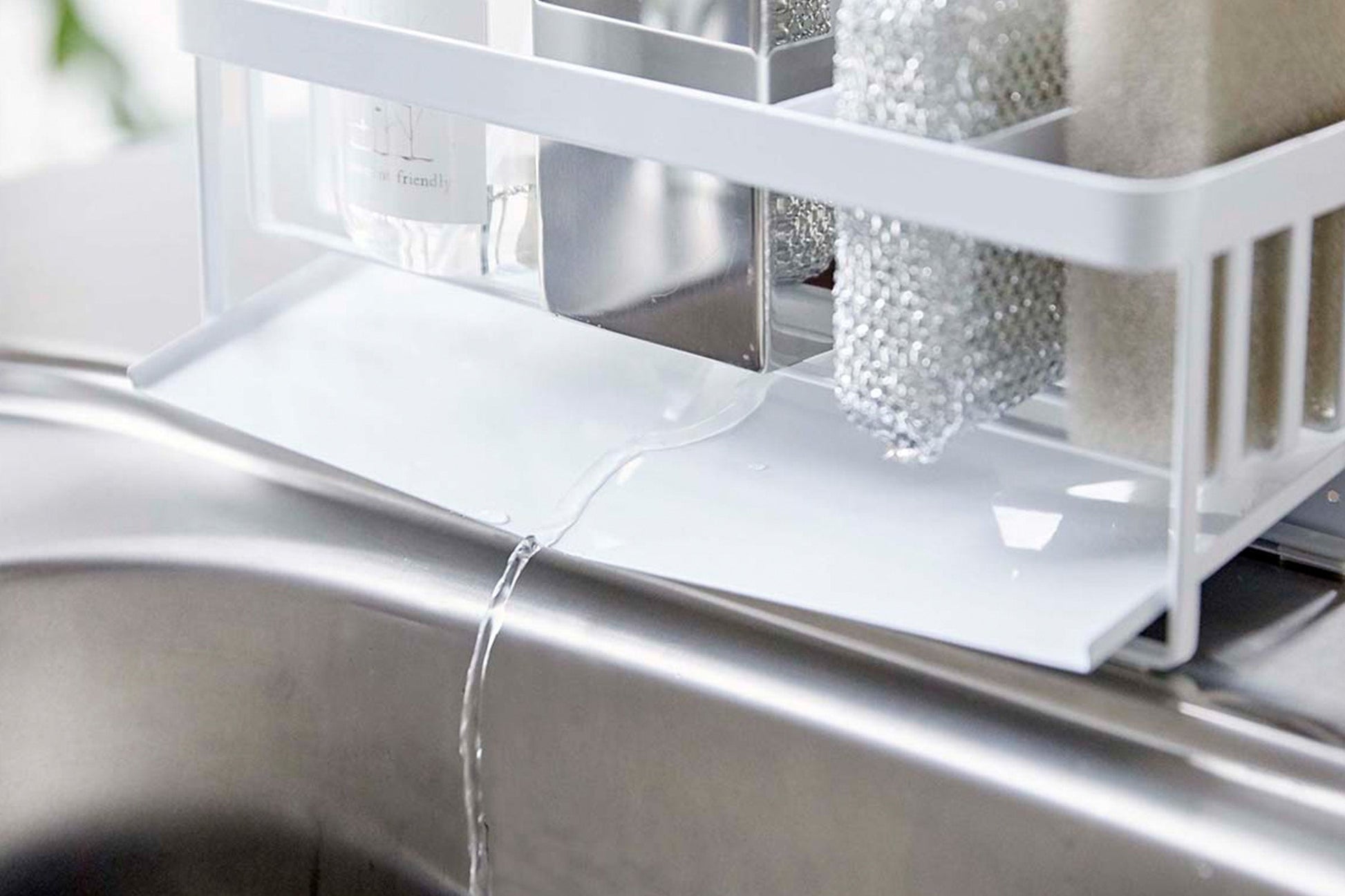 Sink Sponge & Bottle Holder - Kitchen Calm