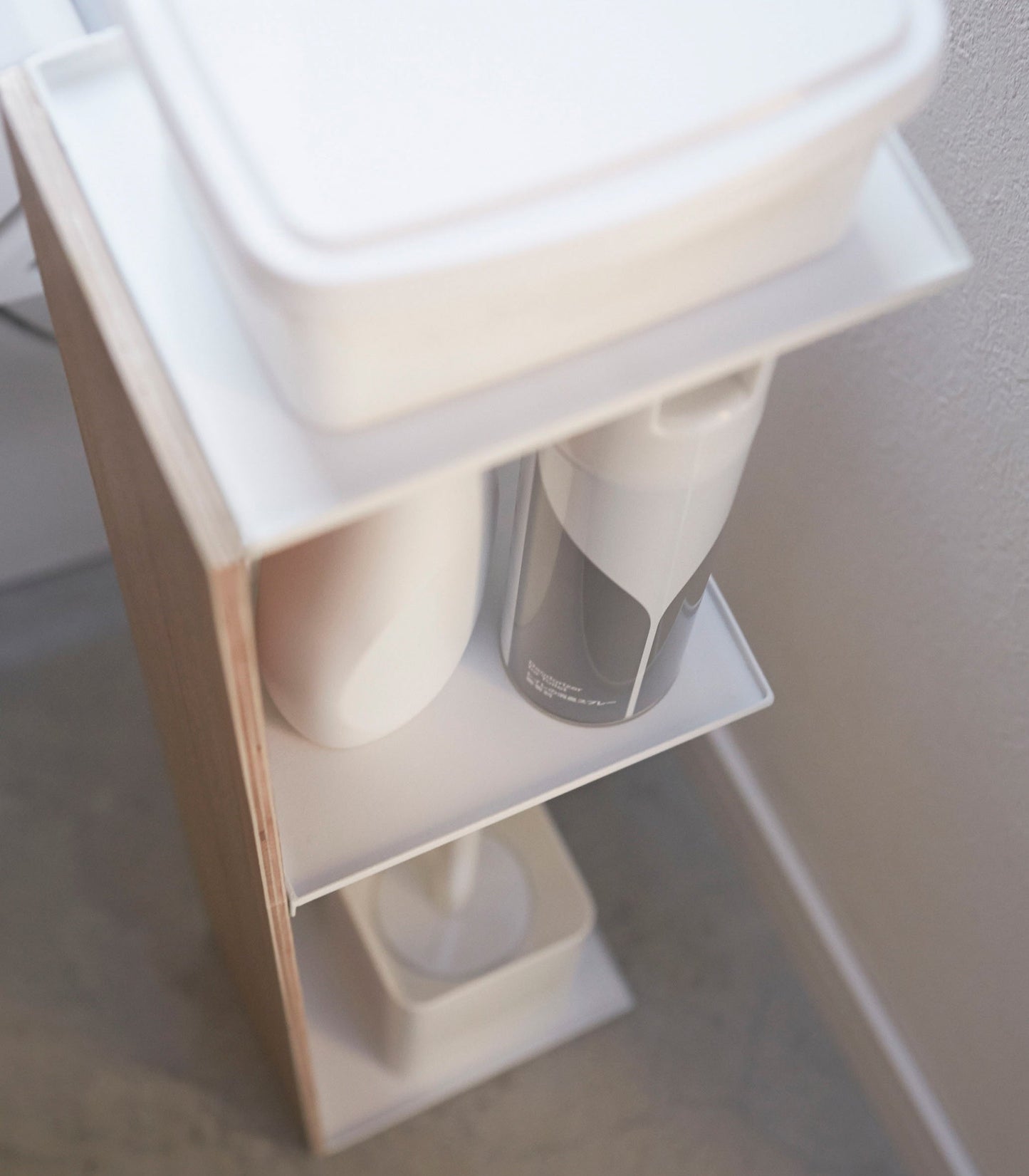 Steel & Wood Bathroom Organizer - Bathroom Reset