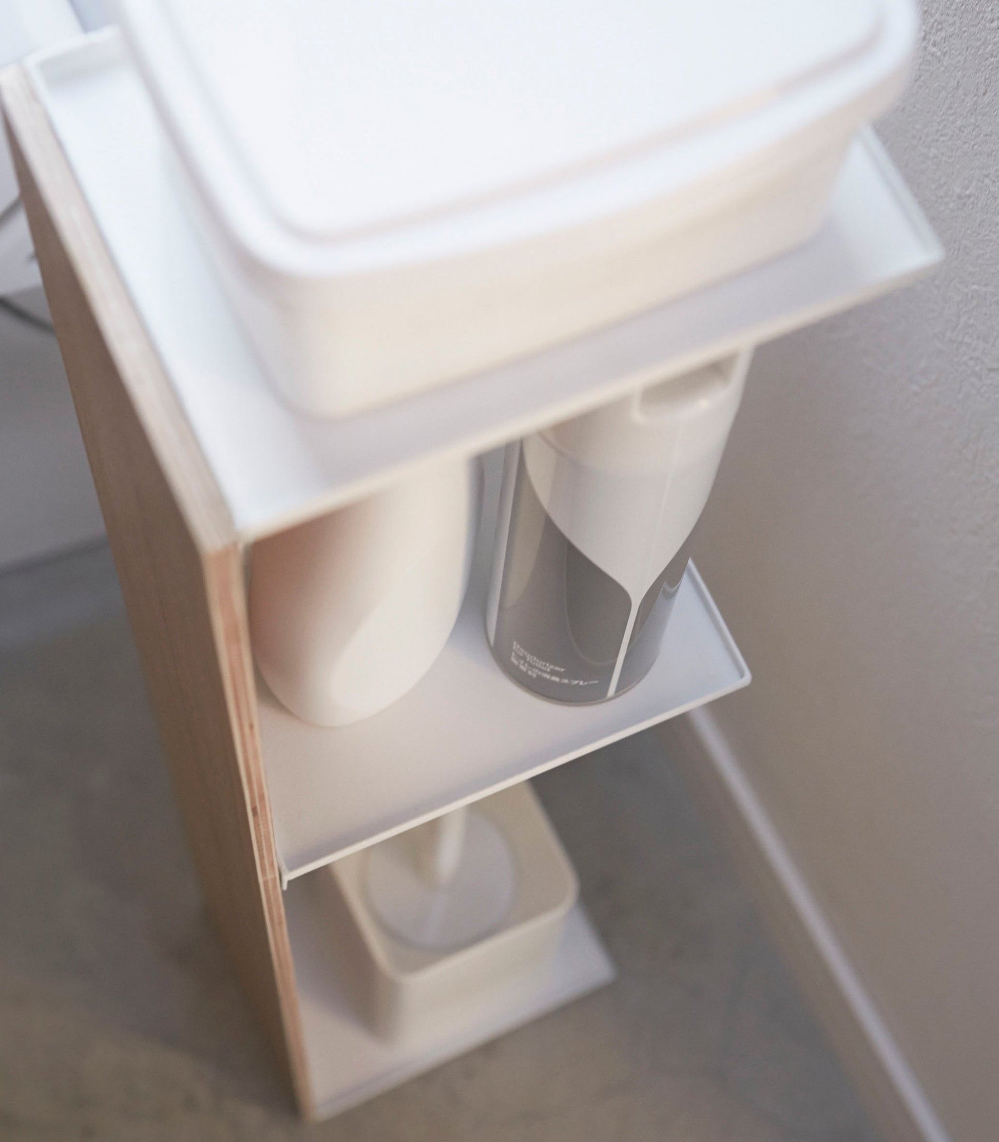 Steel & Wood Bathroom Organizer - Bathroom Reset