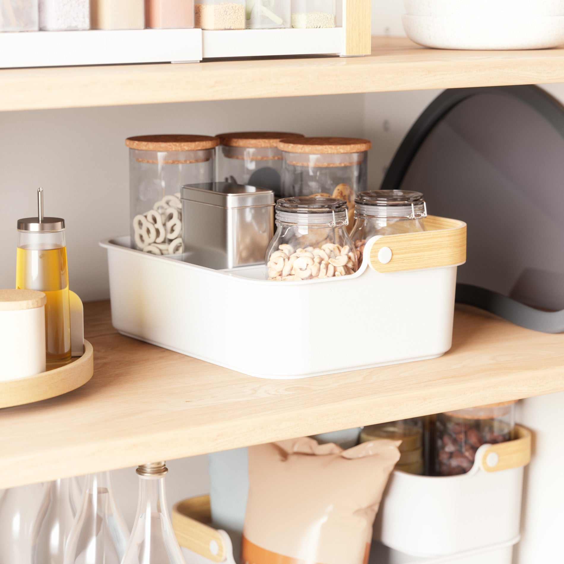 Stackable Kitchen Storage Bin - Kitchen Calm