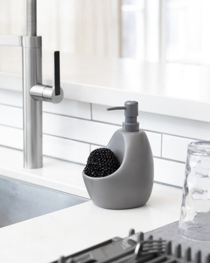 Soap Pump & Sponge Caddy - Bathroom Reset
