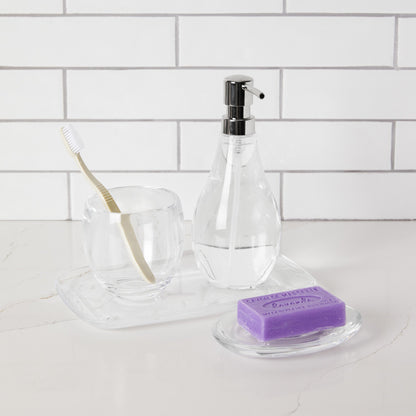 Clear Soap Pump - Bathroom Reset
