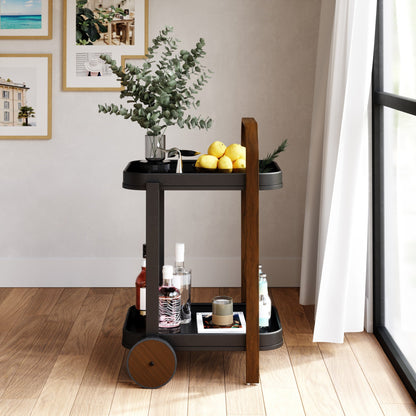 Bar & Storage Cart - Kitchen Calm