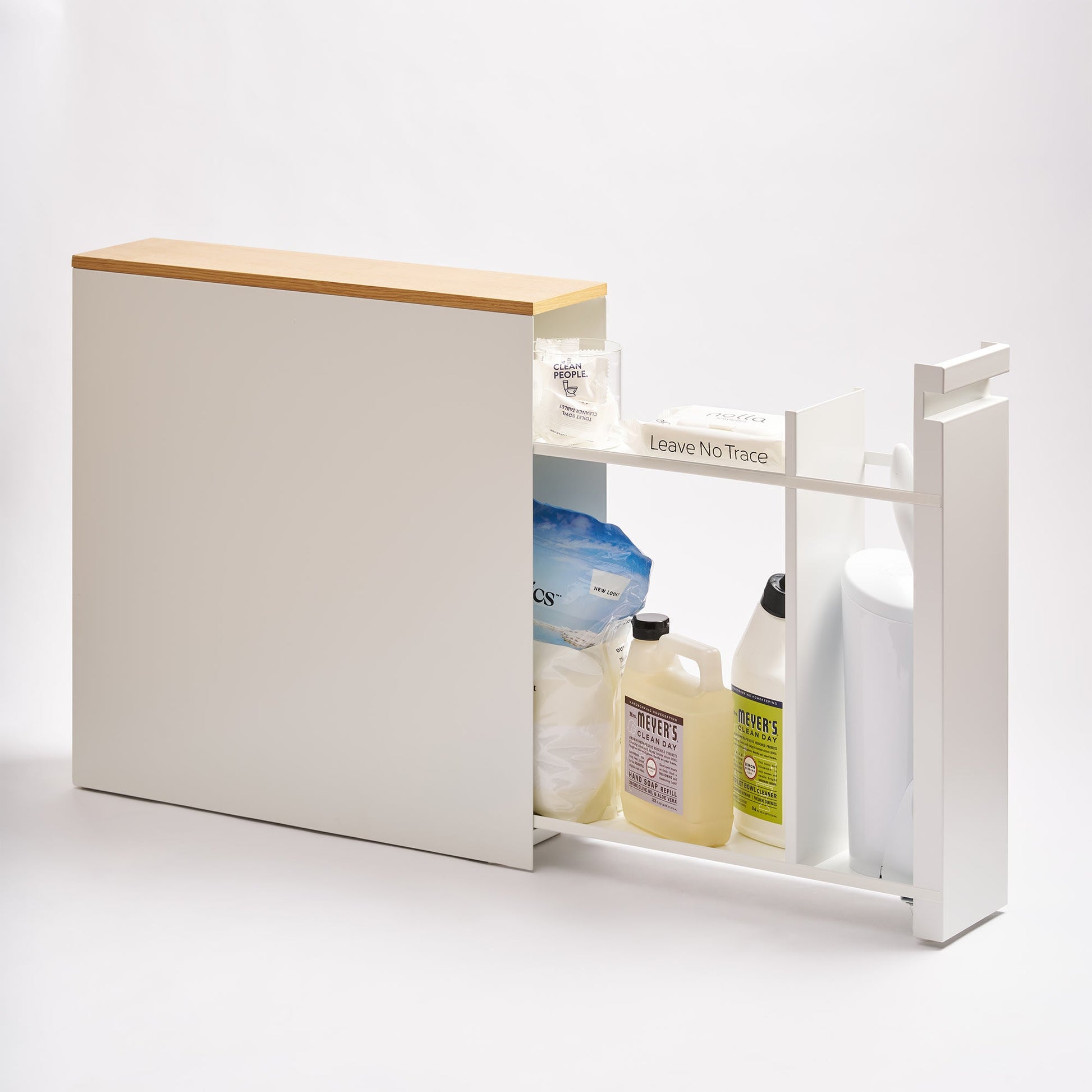 Pull-Out Bathroom Storage Cabinet - Bathroom Reset