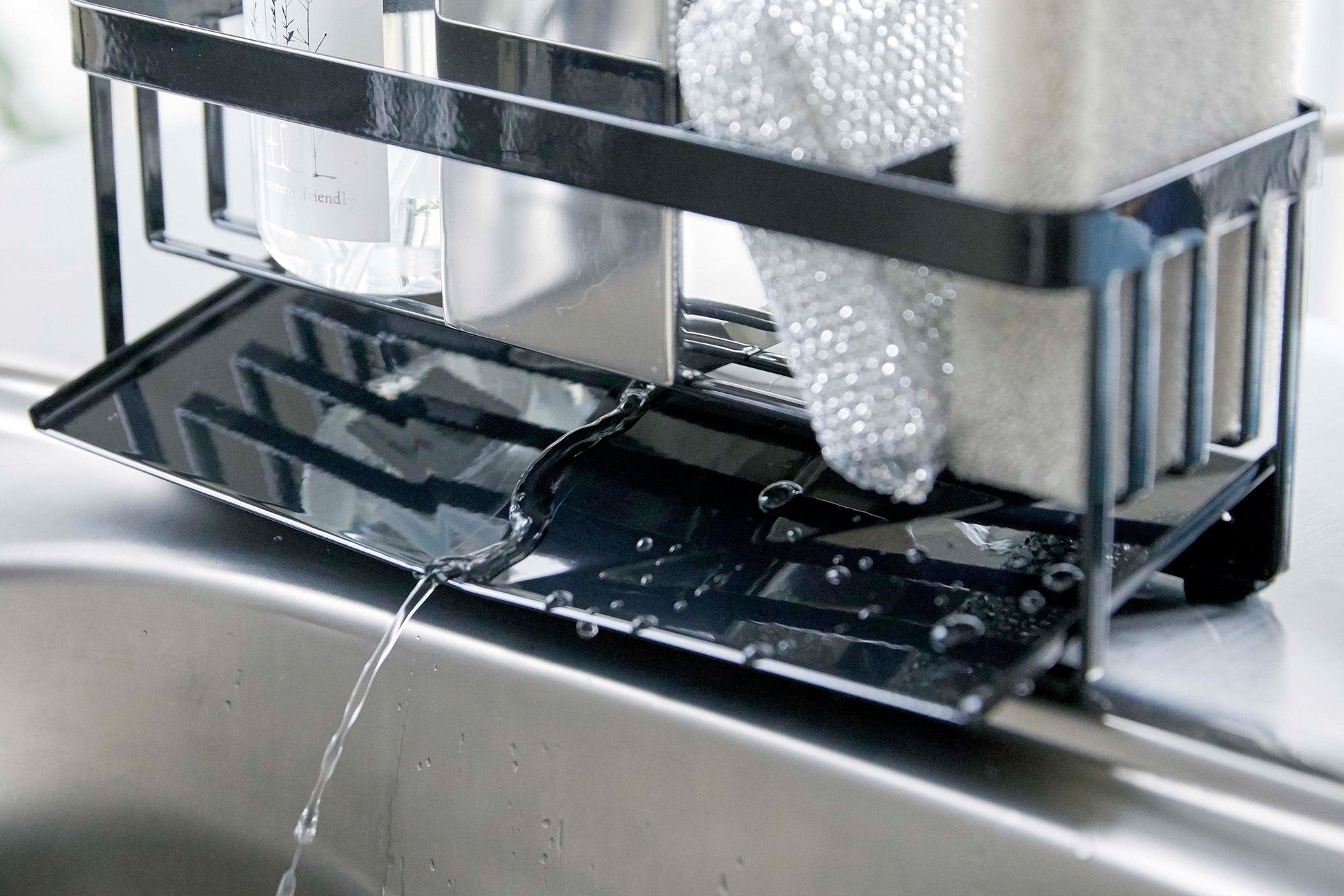 Sink Sponge & Bottle Holder - Kitchen Calm