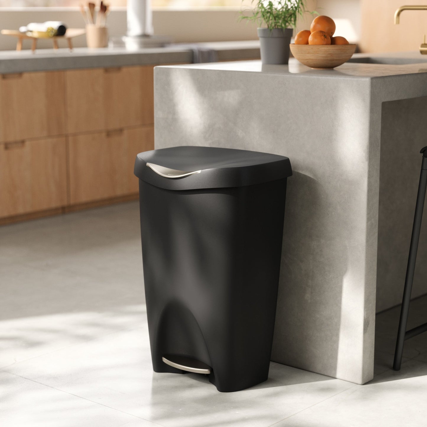 Step-On Kitchen Trash Can - Kitchen Calm