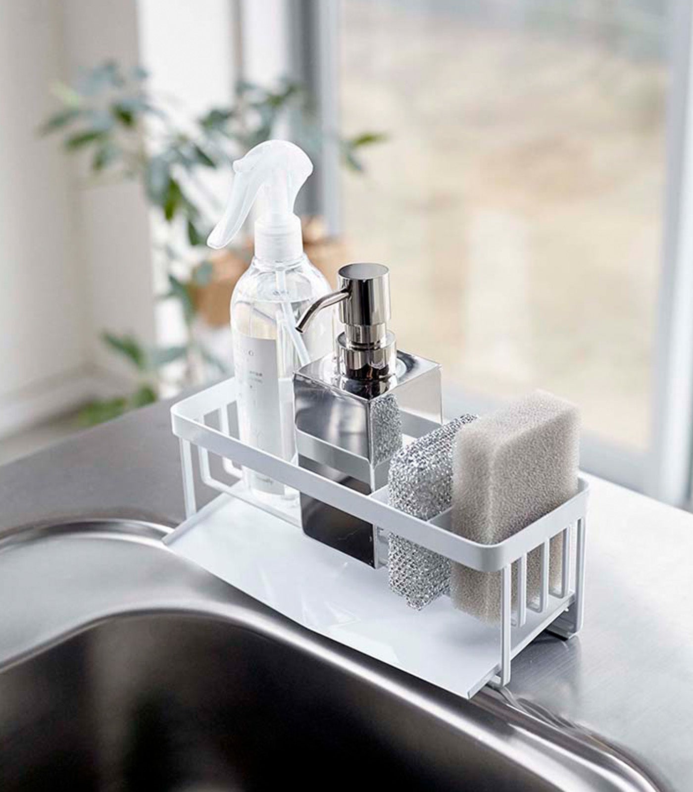 Sink Sponge & Bottle Holder - Kitchen Calm