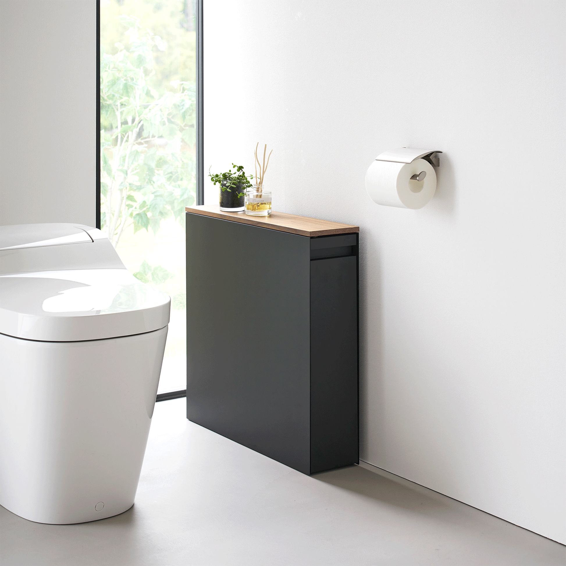 Pull-Out Bathroom Storage Cabinet - Bathroom Reset