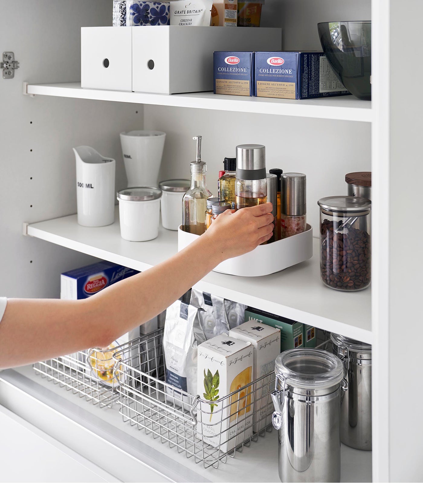 Square Lazy Susan Organizer - Kitchen Calm