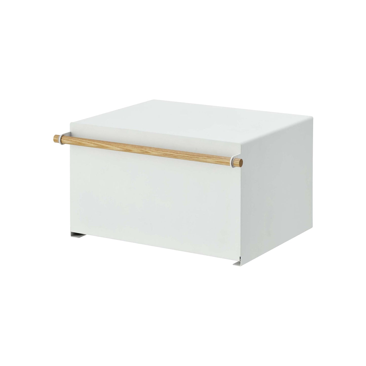 Steel & Wood Bread Box - Kitchen Calm