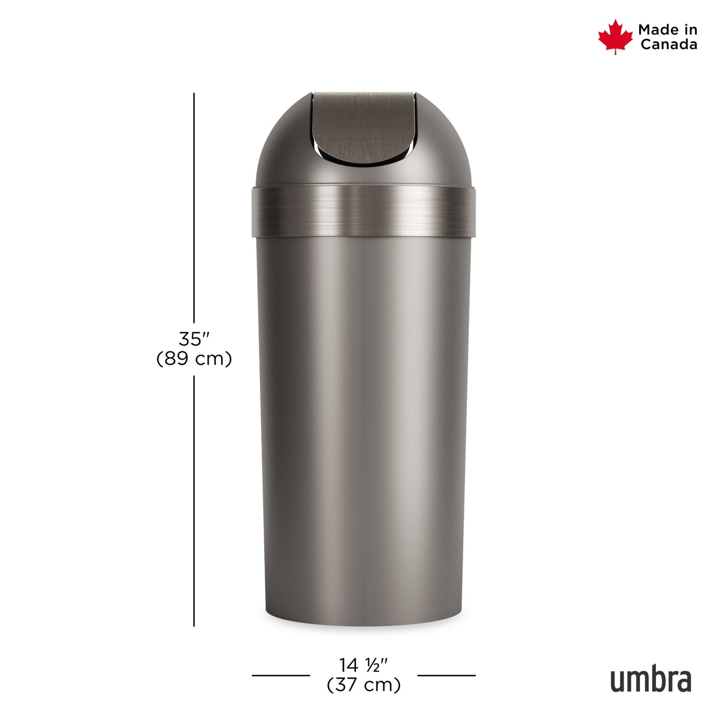 Large Kitchen Trash Can - Kitchen Calm
