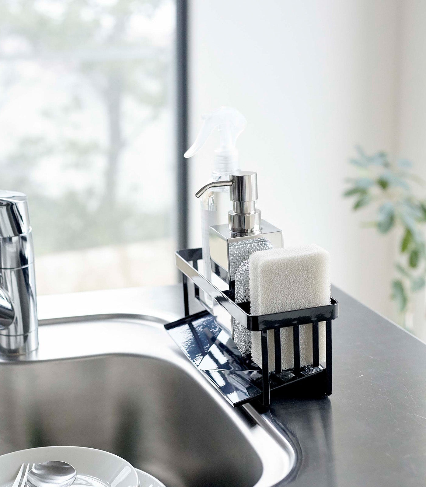 Sink Sponge & Bottle Holder - Kitchen Calm