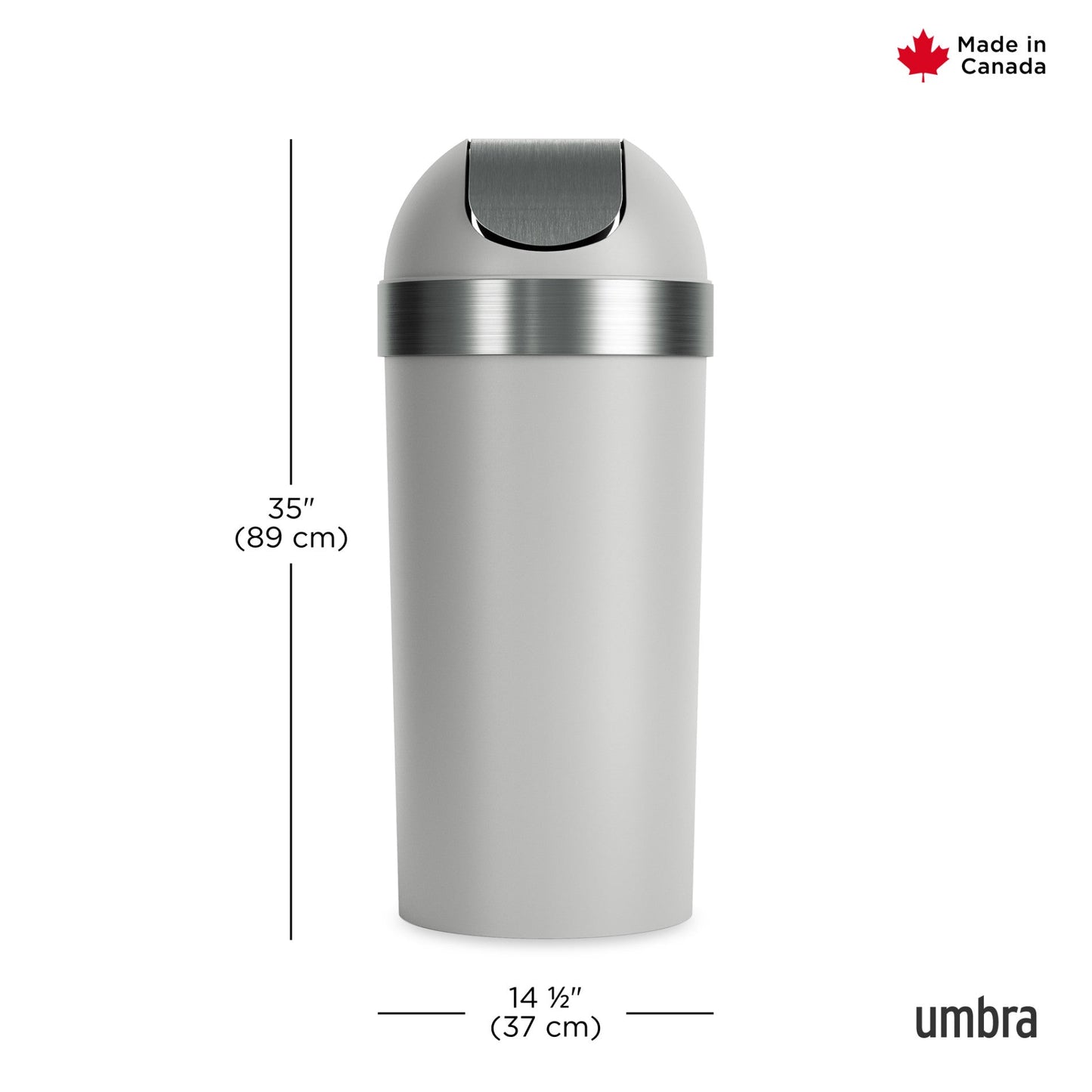 Large Kitchen Trash Can - Kitchen Calm