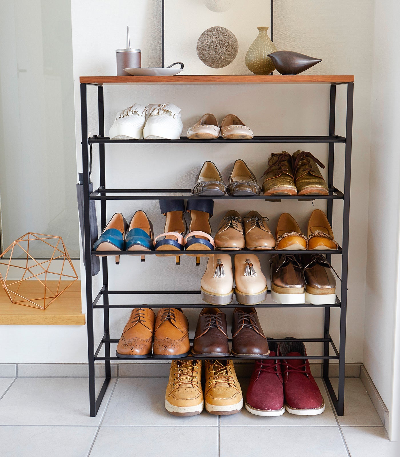 Six-Tier Entryway Shoe Rack - Entryway Essentials