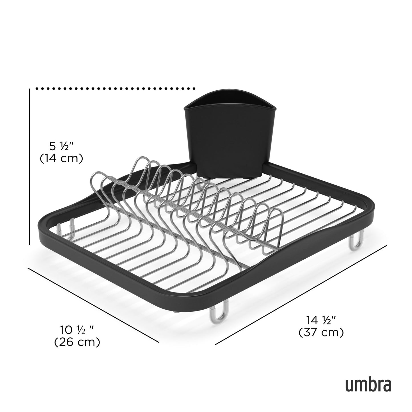 Compact Sink Dish Rack - Kitchen Calm
