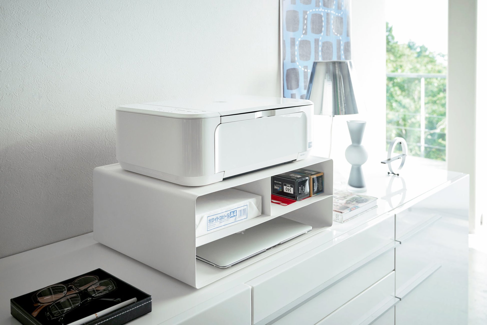 Rolling Printer & Office Supply Stand - Desk & Office