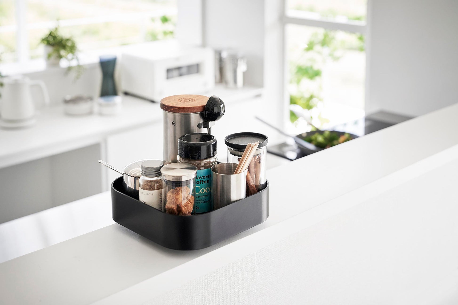 Square Lazy Susan Organizer - Kitchen Calm