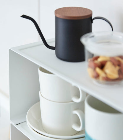Stackable Countertop Shelf Riser - Neat Corners