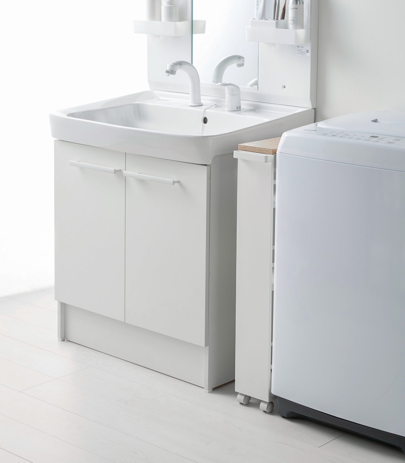 Tall Slim Rolling Storage Cart - Kitchen Calm