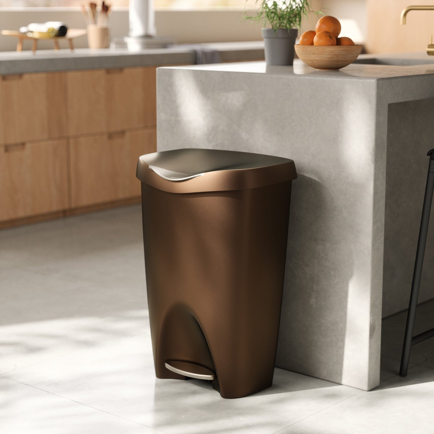 Step-On Kitchen Trash Can - Kitchen Calm