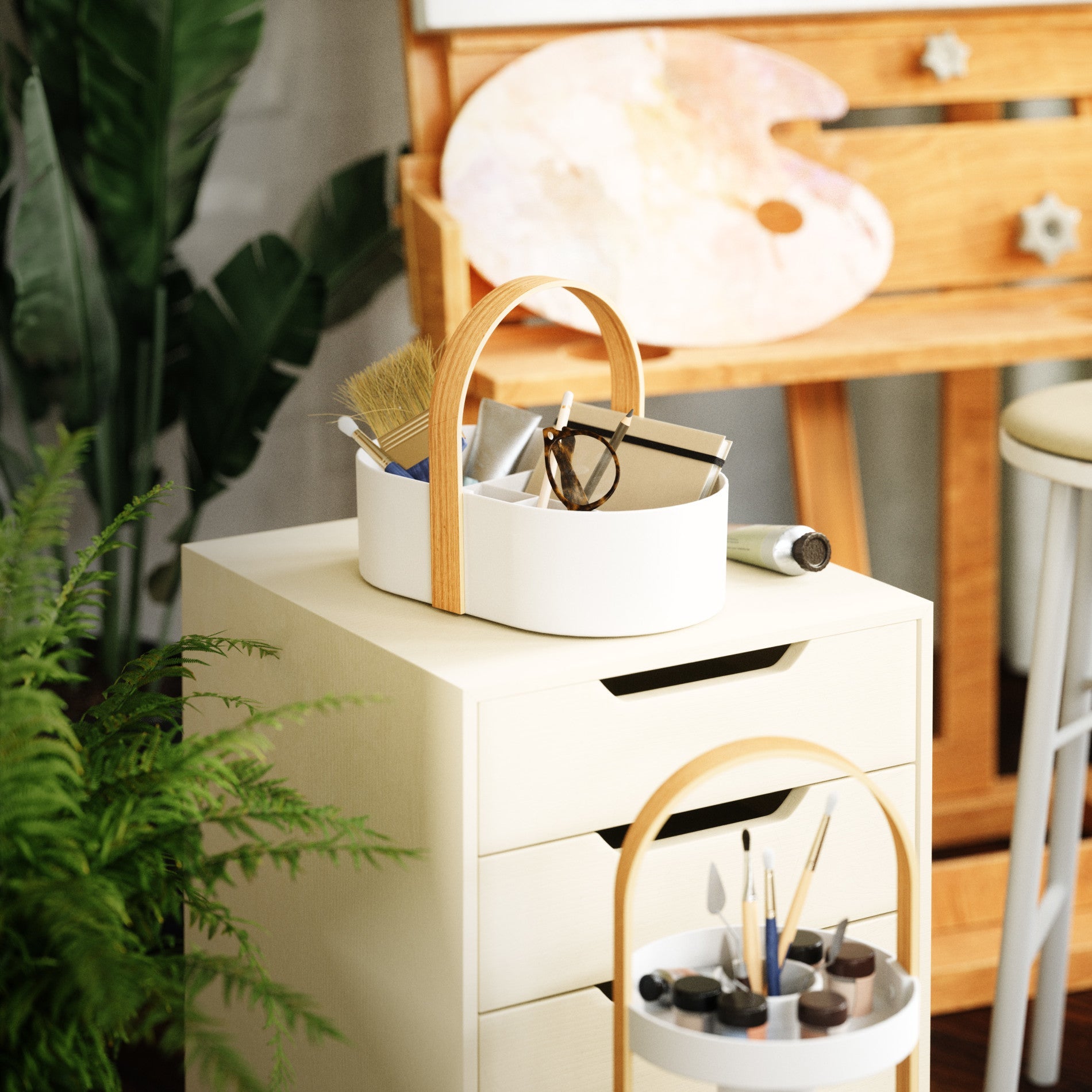 Portable Vanity & Storage Caddy - Kitchen Calm