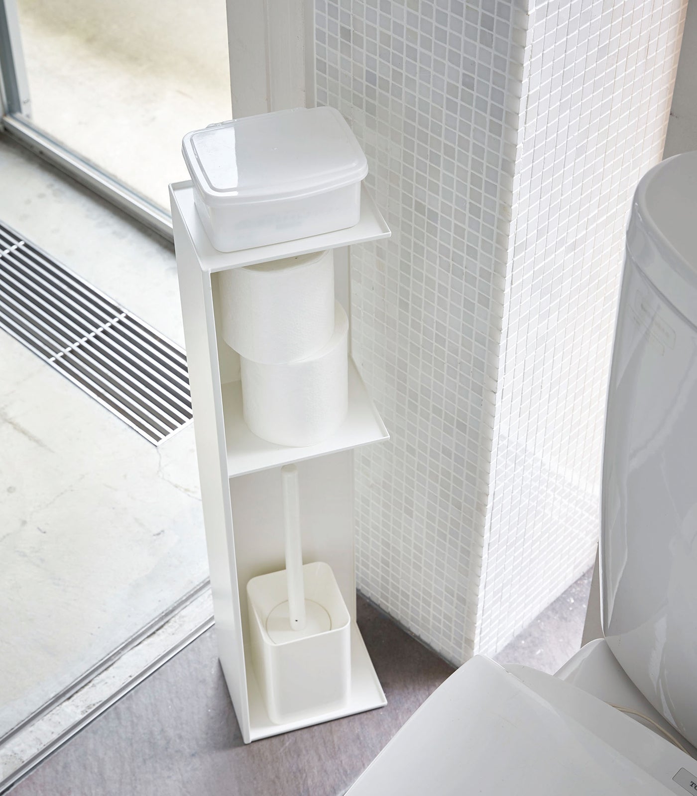 Slim Bathroom Storage Organizer - Bathroom Reset