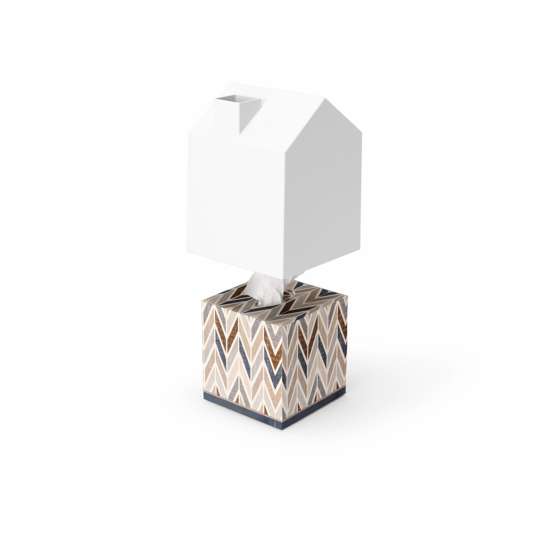 House-Shaped Tissue Box Cover - Bathroom Reset
