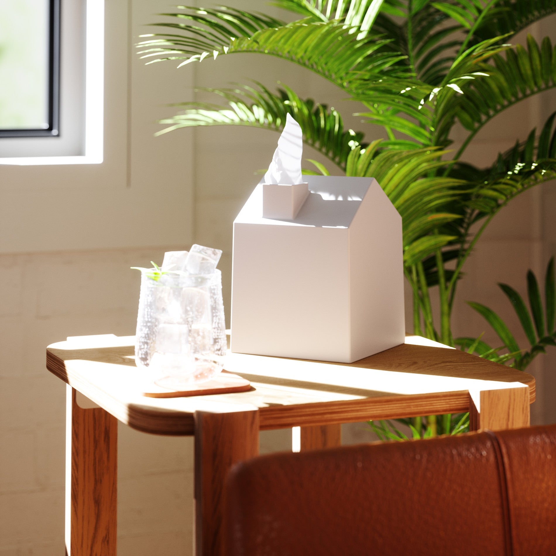 House-Shaped Tissue Box Cover - Bathroom Reset