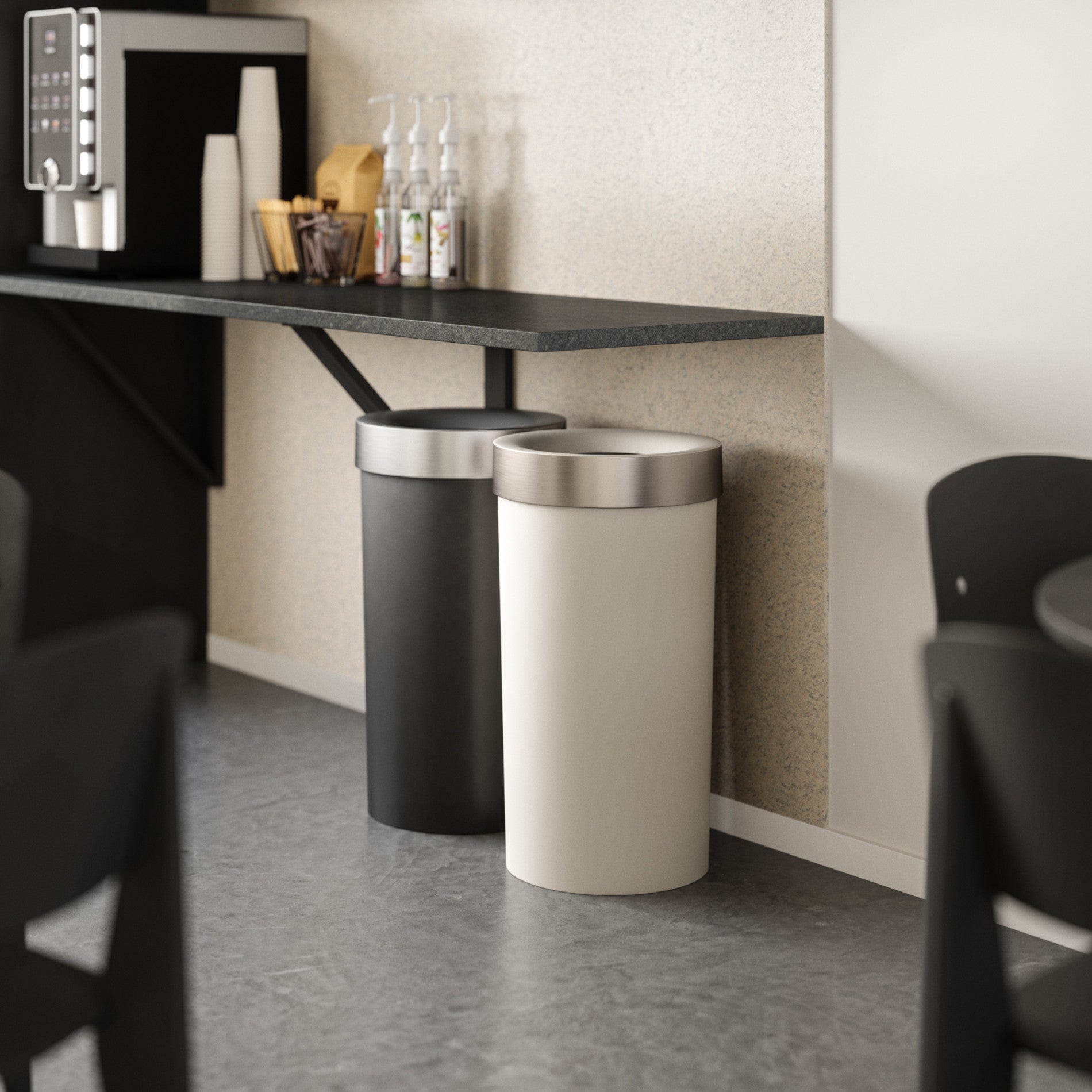 Modern Kitchen Trash Can - Kitchen Calm