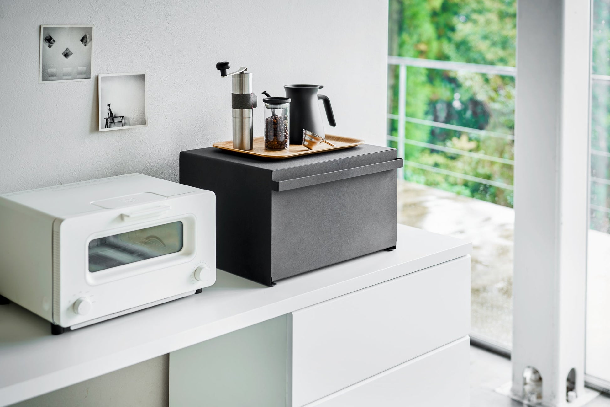 Slim Steel Bread Box - Kitchen Calm