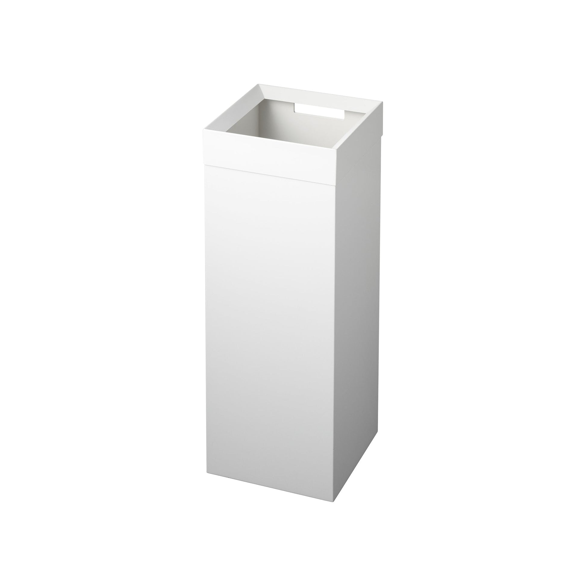 Tall Steel Trash Can - Neat Corners