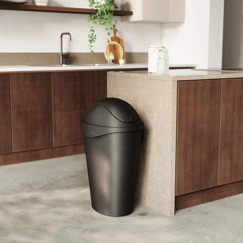Swing-Top Kitchen Trash Can - Kitchen Calm
