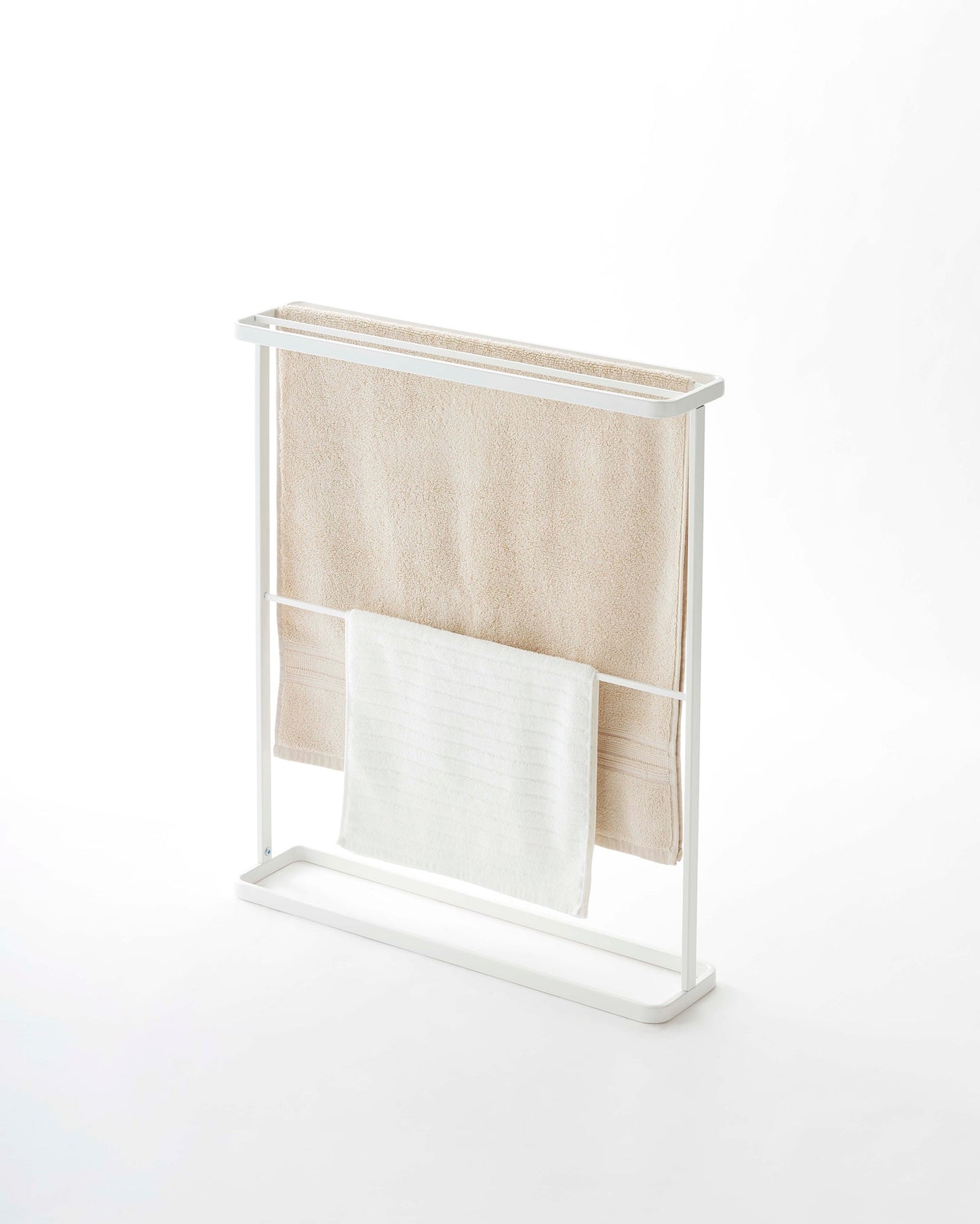 Freestanding Bath Towel Hanger - Bathroom Reset