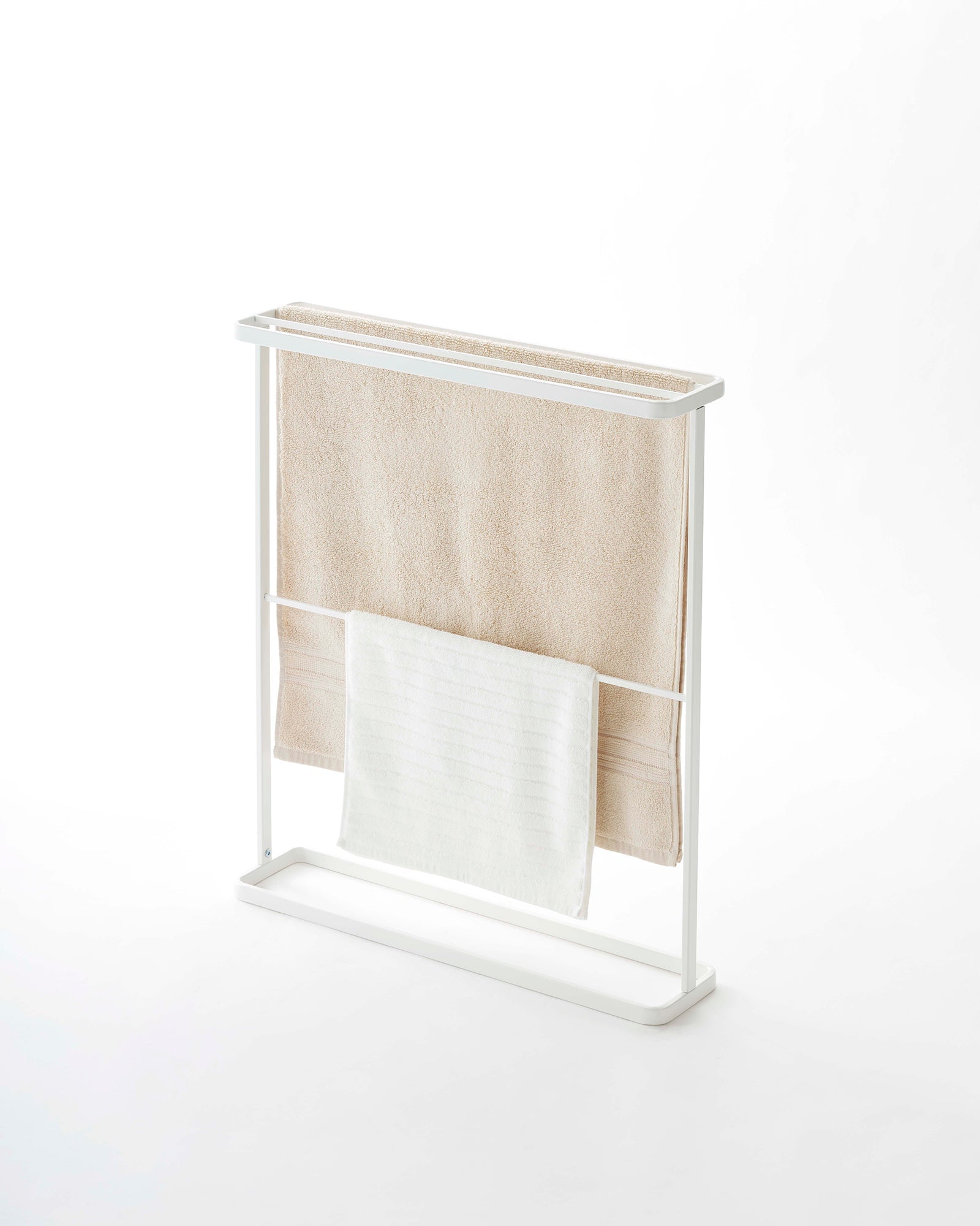 Freestanding Bath Towel Hanger - Bathroom Reset
