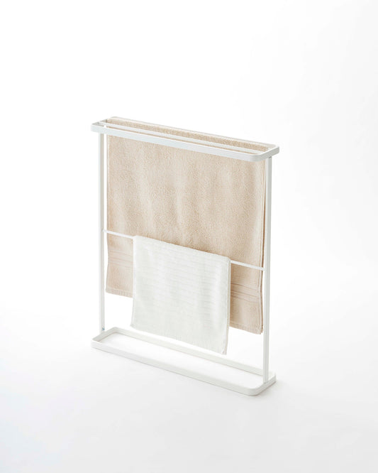 Freestanding Bath Towel Hanger - Bathroom Reset