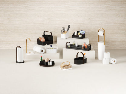 Wood-Accent Packet Organizer - Kitchen Calm
