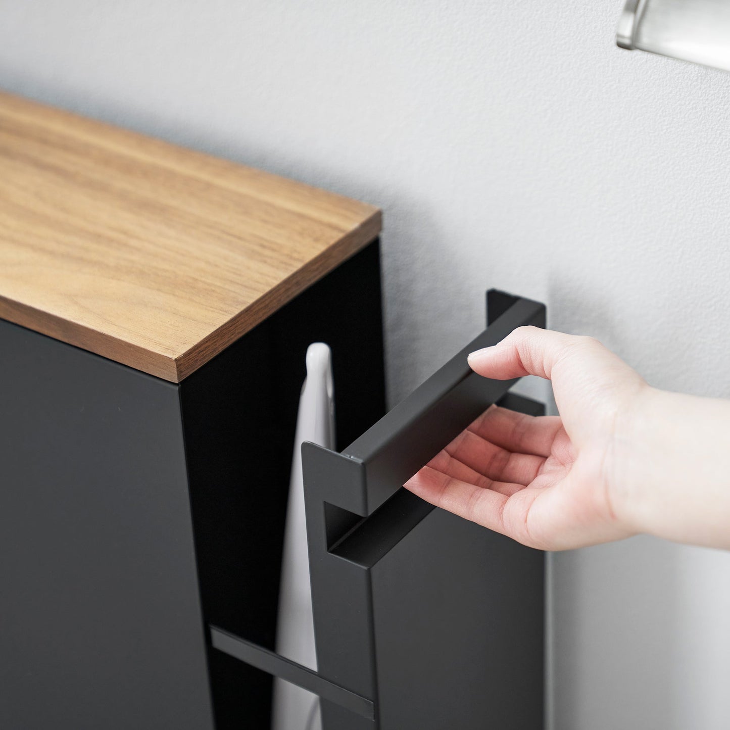 Pull-Out Bathroom Storage Cabinet - Bathroom Reset