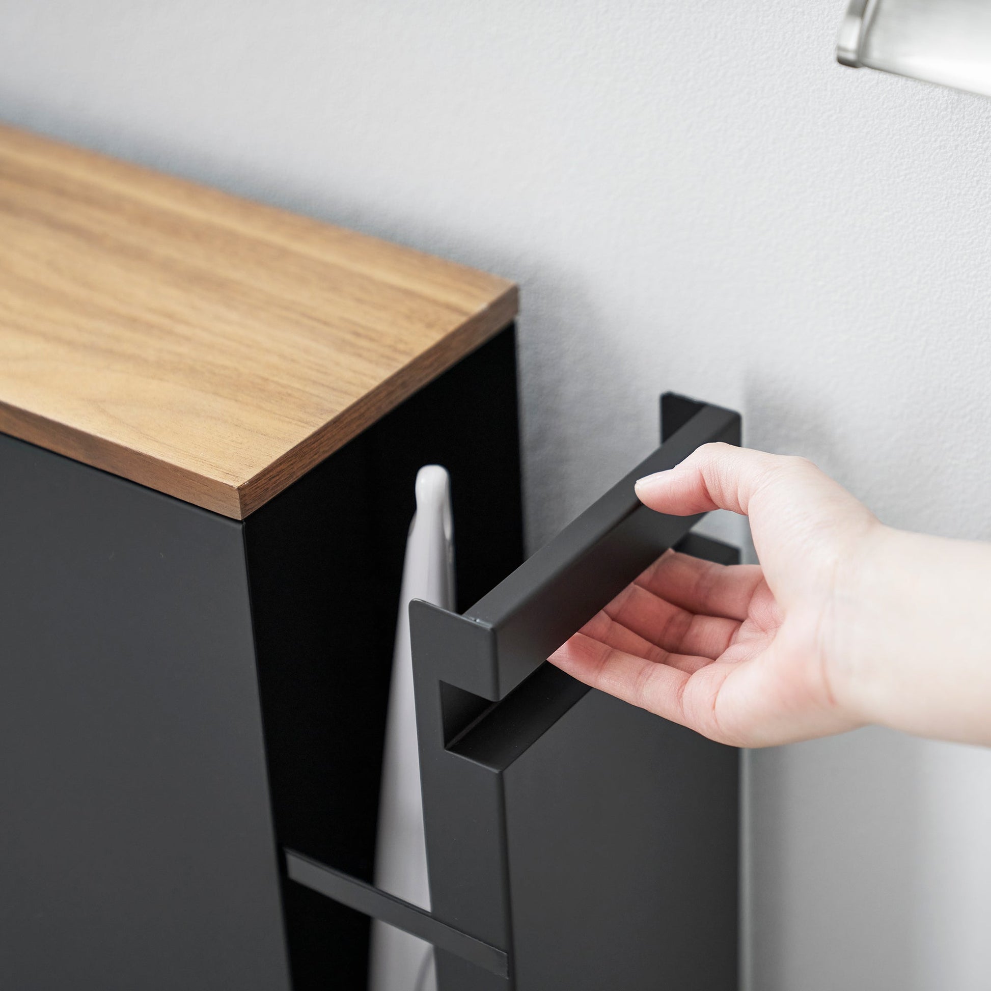 Pull-Out Bathroom Storage Cabinet - Bathroom Reset