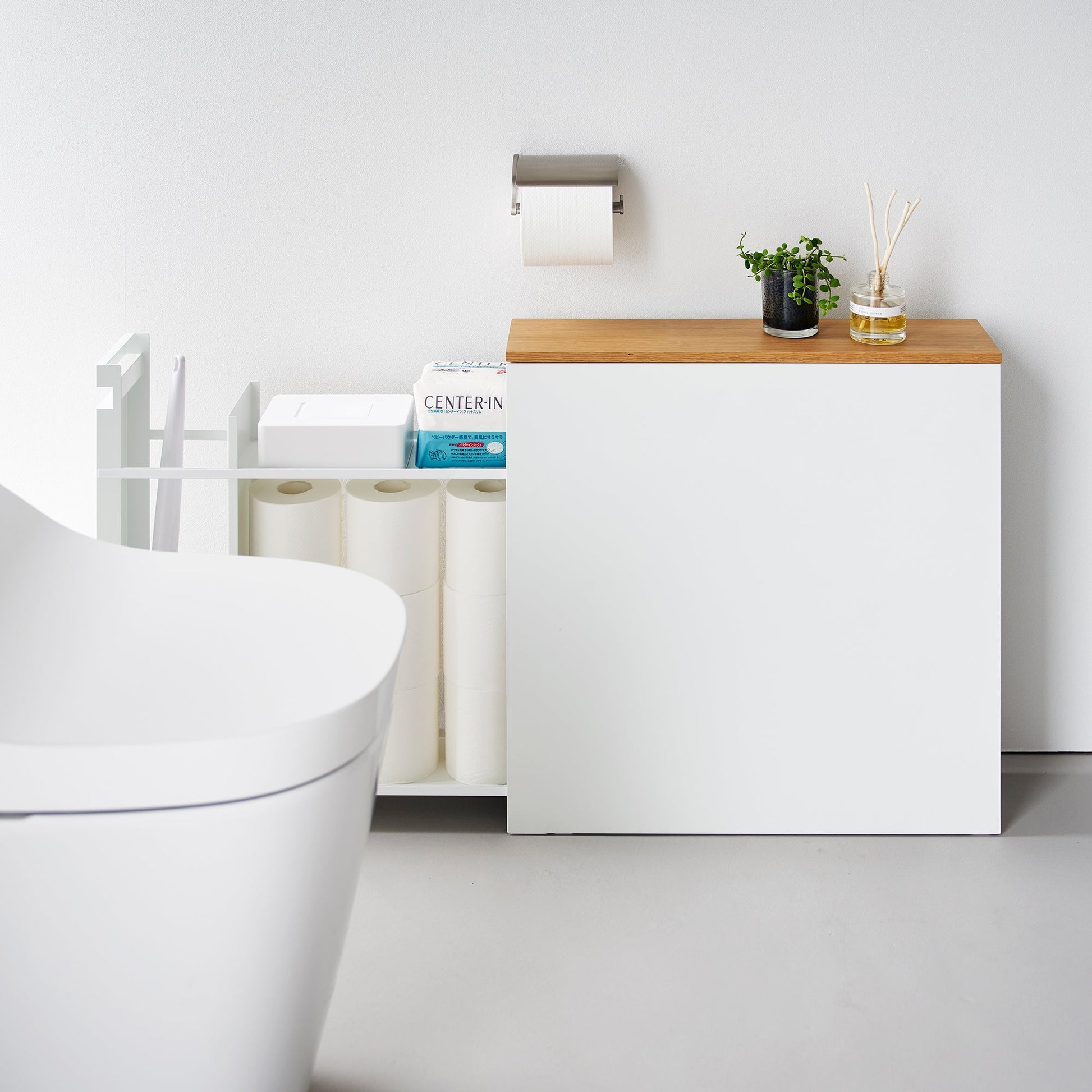 Pull-Out Bathroom Storage Cabinet - Bathroom Reset