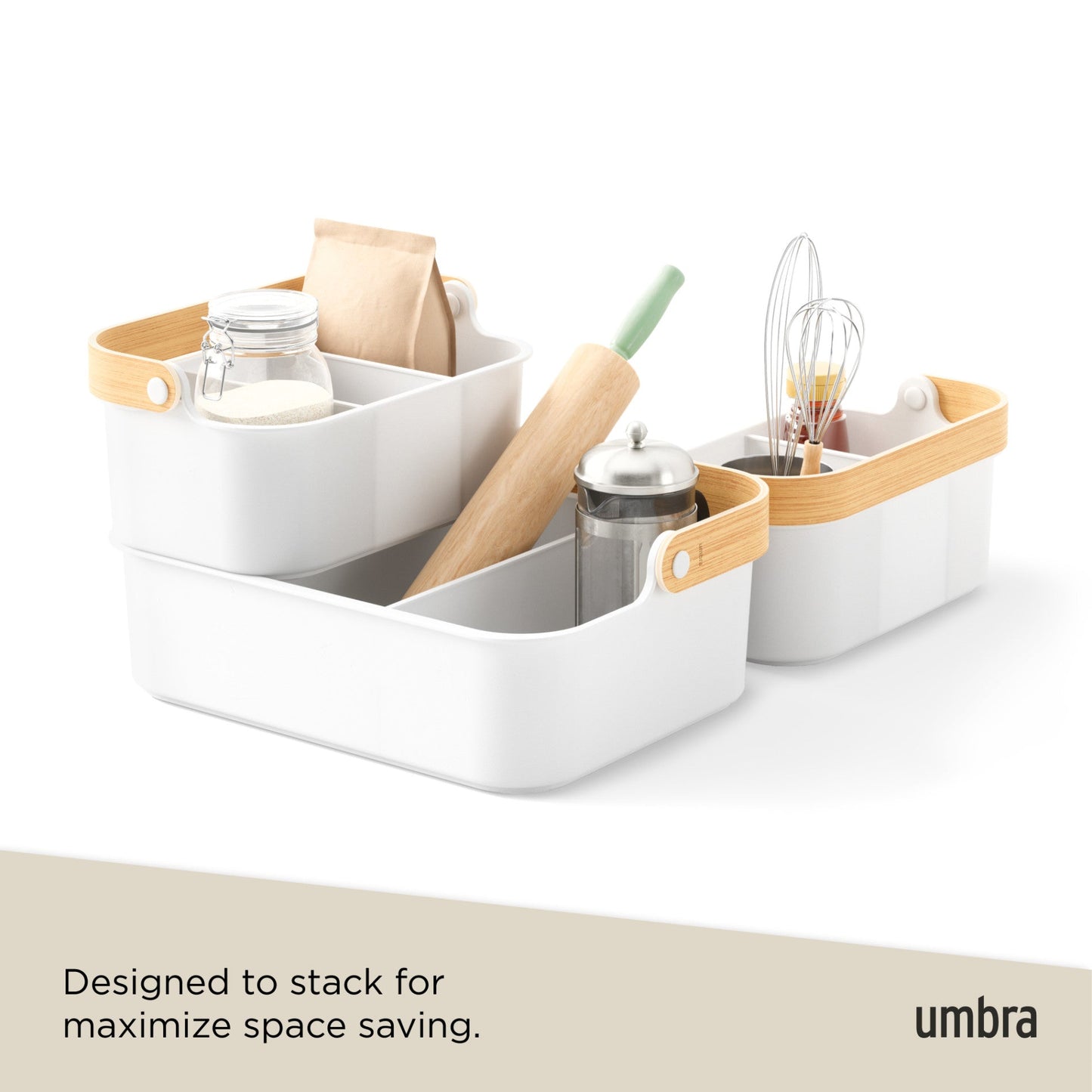 Stackable Kitchen Storage Bin - Kitchen Calm