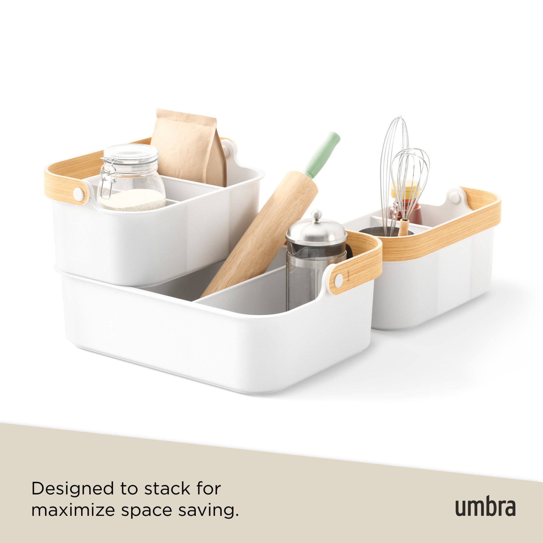 Stackable Kitchen Storage Bin - Kitchen Calm