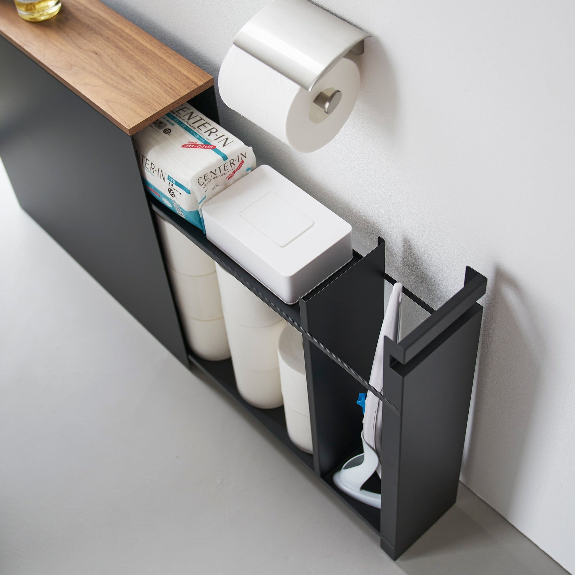 Pull-Out Bathroom Storage Cabinet - Bathroom Reset