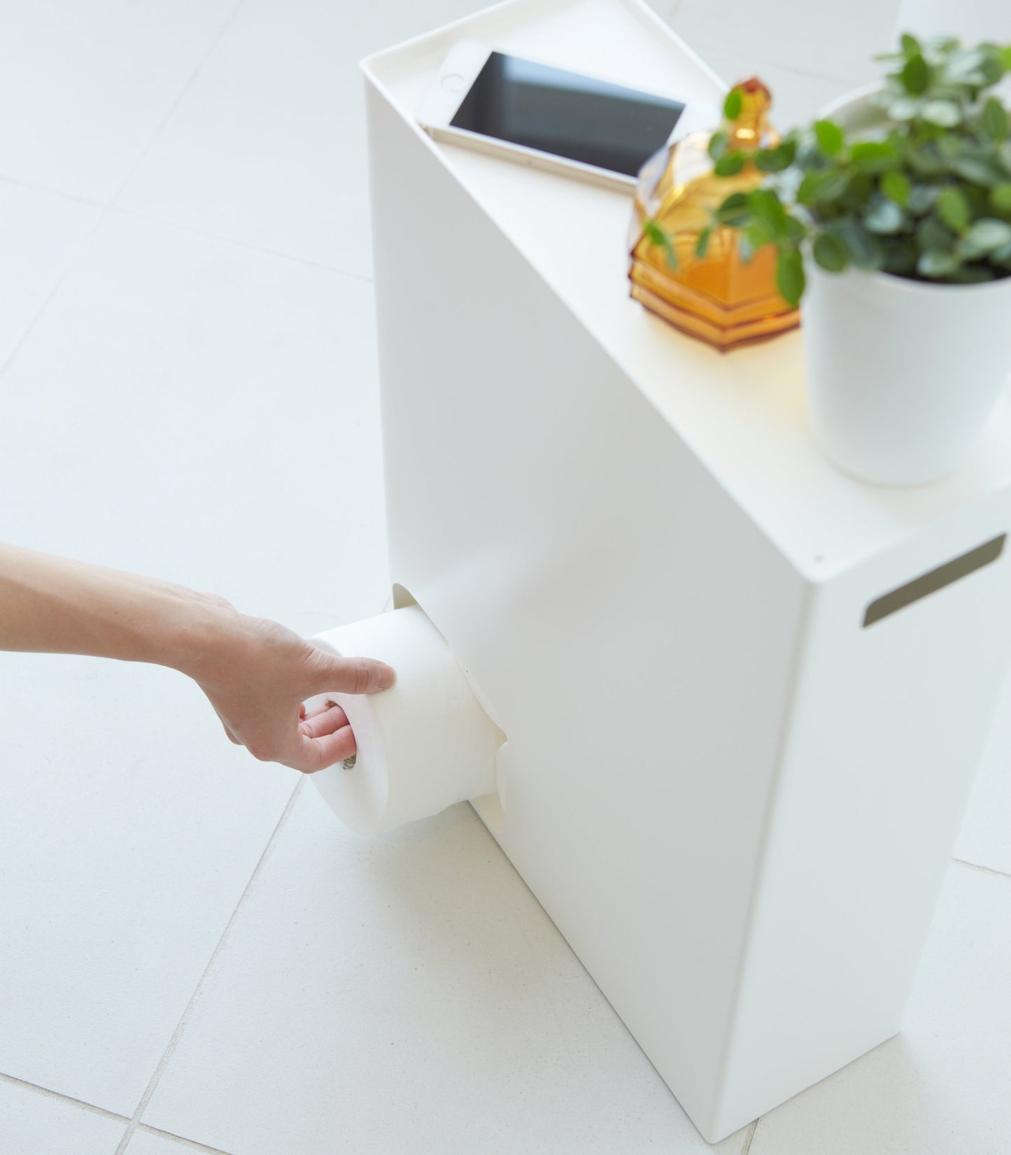 Steel Toilet Paper Stocker - Bathroom Reset